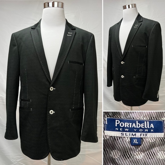 Portabella Suits & Blazers Portabella New York Mens Xl Slim Fit